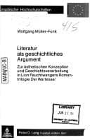Literatur als geschichtliches Argument