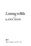 Listening to Billie