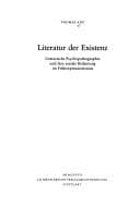 Literatur der Existenz