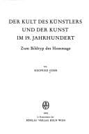 Der Kult des Künstlers und der Kunst im 19. Jahrhundert