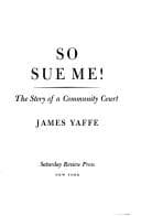 So sue me!