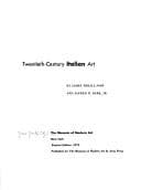 Twentieth-century Italian art