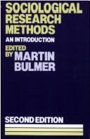 Sociological research methods