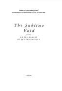 The sublime void