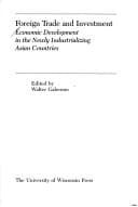 Foreign Trade and Investment