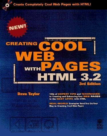 Creating cool HTML 3.2 Web pages
