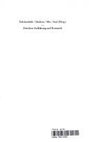 Zwischen Aufklärung und Romantik