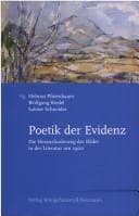 Poetik der Evidenz