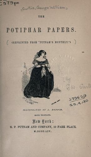 The Potiphar papers