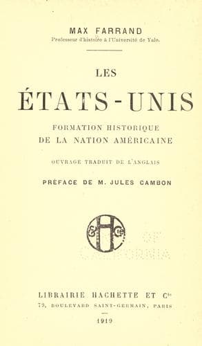 Les E ́tats-Unis