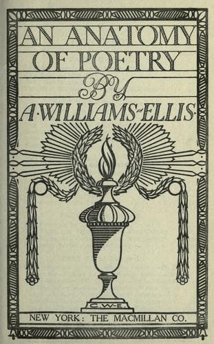 An anatomy of poetry