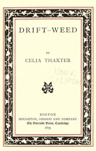 Drift-weed