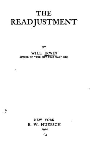 The readjustment