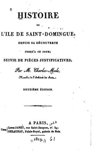 Histoire de l'île de Saint-Domingue