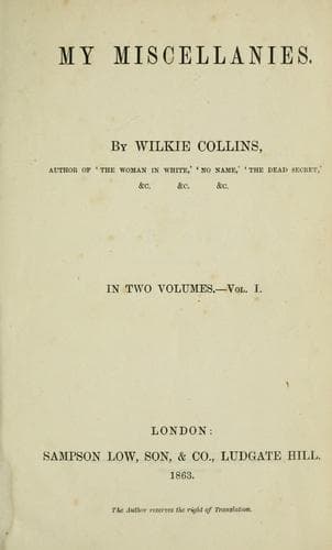 My miscellanies