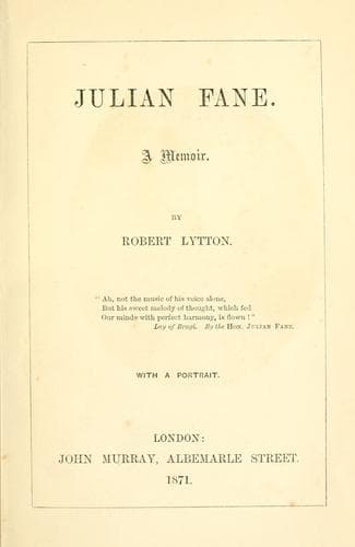 Julian Fane