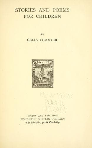 Stories and poems for children