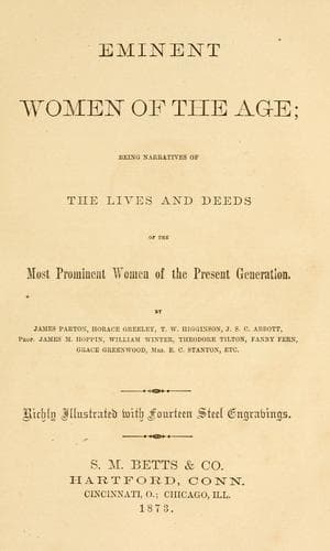 Eminent women of the age