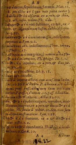 Georgii Pasoris Manuale Novi Testamenti
