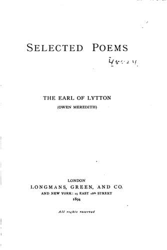 Selected Poems