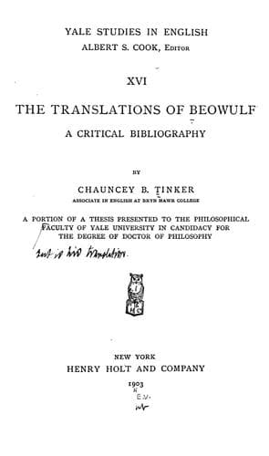 The translations of Beowulf