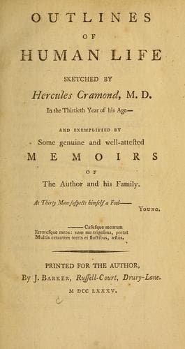 Outlines of human life