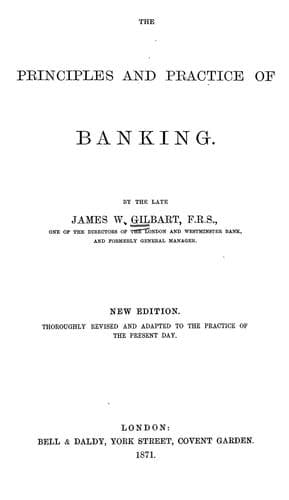 The principles and practice of banking