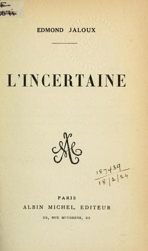 L'incertaine