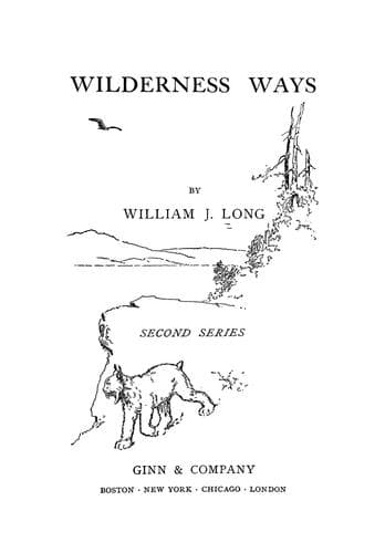 Wilderness ways