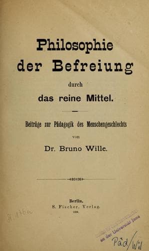 Philosophie der Befreiung durch das reine Mittel