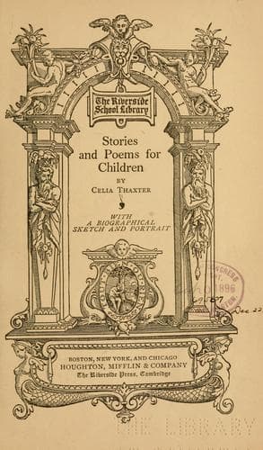 Stories and poems for children