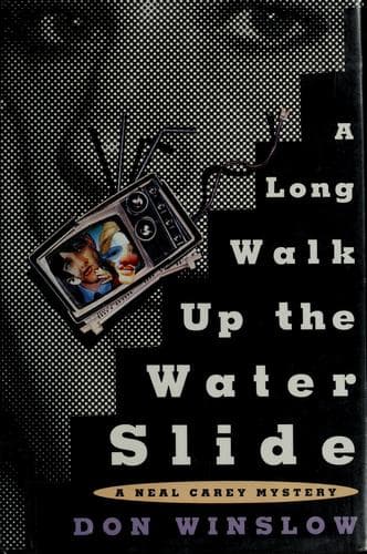 A long walk up the water slide