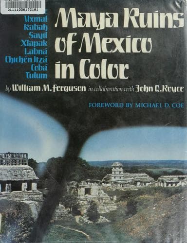 Maya ruins of Mexico in color