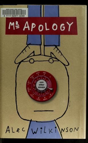 Mr. Apology and other essays