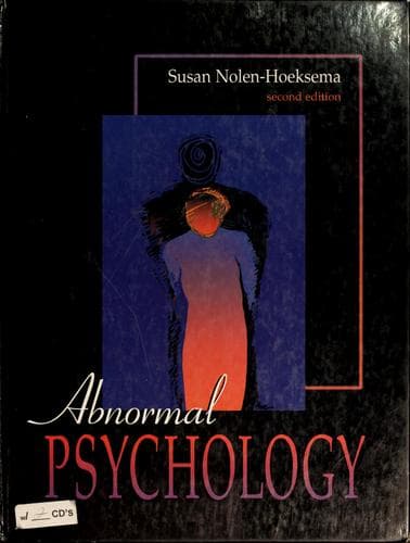 Abnormal psychology