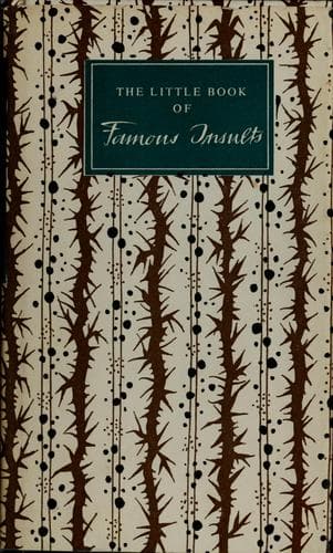 The little book of famous insults