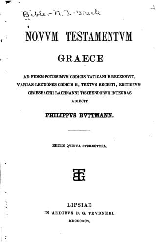 Novvm Testamentvm graece