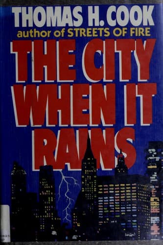 The city when it rains