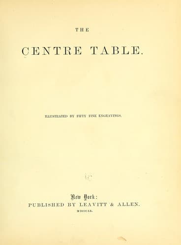The Centre table
