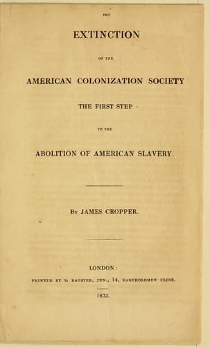 The extinction of the American Colonization Society