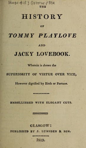 The history of Tommy Playlove and Jacky Lovebook