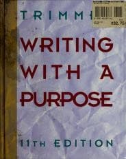 Writing with a purpose
