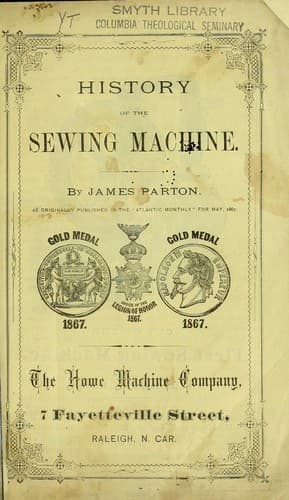 History of the sewing machine