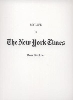My Life In The New York Times An Artist And His Work