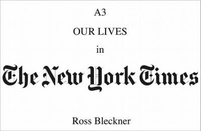 A3 Our Lives In The New York Times