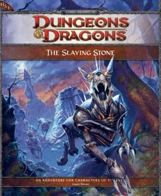The Slaying Stone An Adventure For Characters Of 1st Level