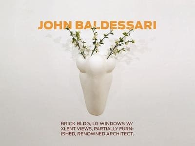 John Baldessari Brick Bldg Lg Windows Wxlent Views Partyally Furnished Renowned Architect Anlsslich Der Ausstellung John Baldessari Brick Bldg Lg Windows W Xlent Views Partially Furnished Renowned Architect Museum Haus Lange Kunstmuseum Krefeld Museum Haus Lange 1 Mrz Bis 19 Juli