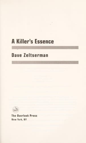 A killer's essence