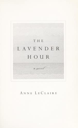 The lavender hour