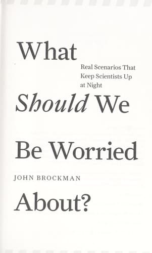 What should we be worried about?